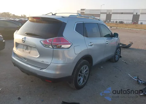 2015 Nissan Rogue Sl из США, поврежденный, VIN 5N1AT2MV6FC850991